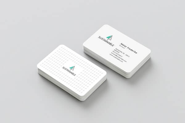 Visitenkarte Minimalistisches Design